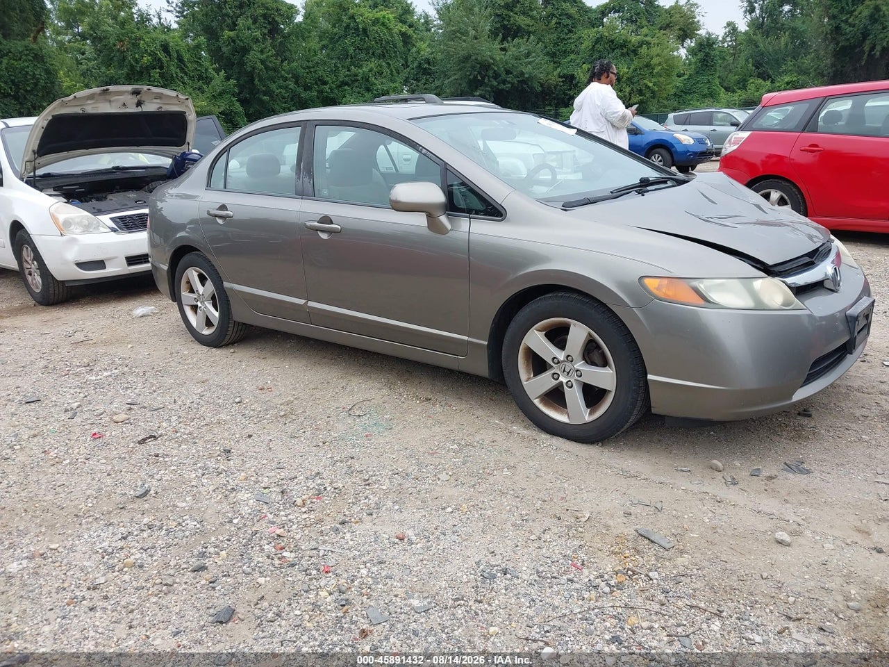 1HGFA16868L****** · 2008 HONDA CIVIC EX