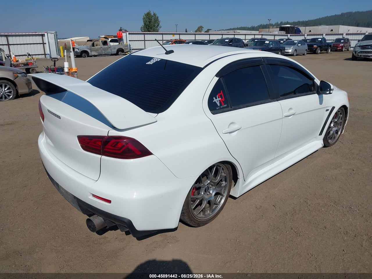 2015 MITSUBISHI LANCER EVOLUTION GSR · 4/11