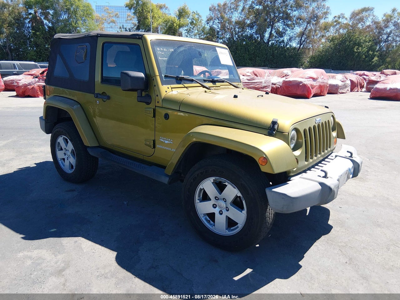 2008 JEEP WRANGLER SAHARA