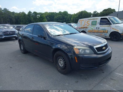 2013 CHEVROLET CAPRICE POLICE
