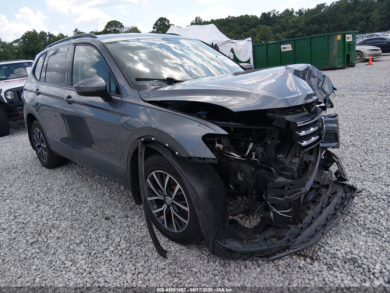 3VV1B7AXXMM****** · 2021 VOLKSWAGEN TIGUAN 2.0T S
