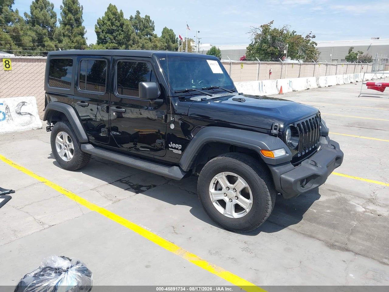 1C4HJXDN0LW****** · 2020 JEEP WRANGLER UNLIMITED SPORT S 4X4