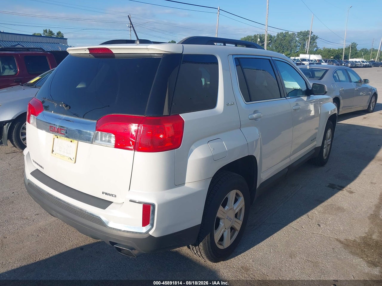 2GKFLTE34G6****** · 2016 GMC TERRAIN SLE-2 · 4/11