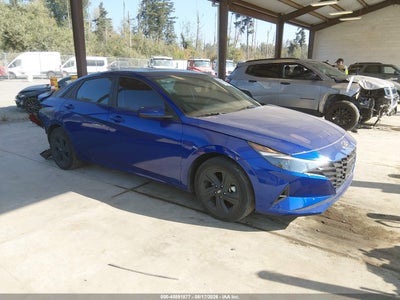 2023 HYUNDAI ELANTRA HYBRID BLUE