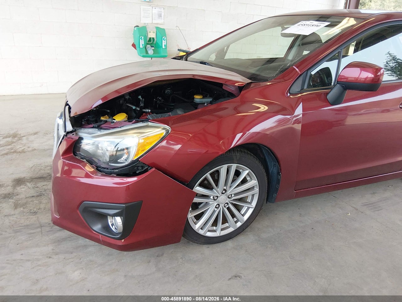 2012 SUBARU IMPREZA 2.0I LIMITED · 6/11