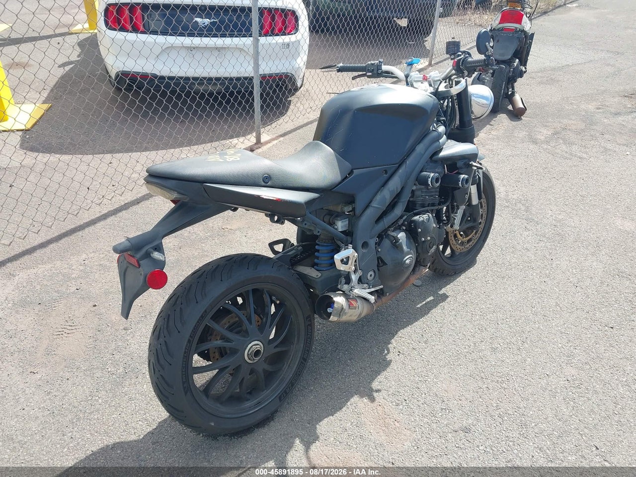 2009 TRIUMPH MOTORCYCLE SPEED TRIPLE · 4/11