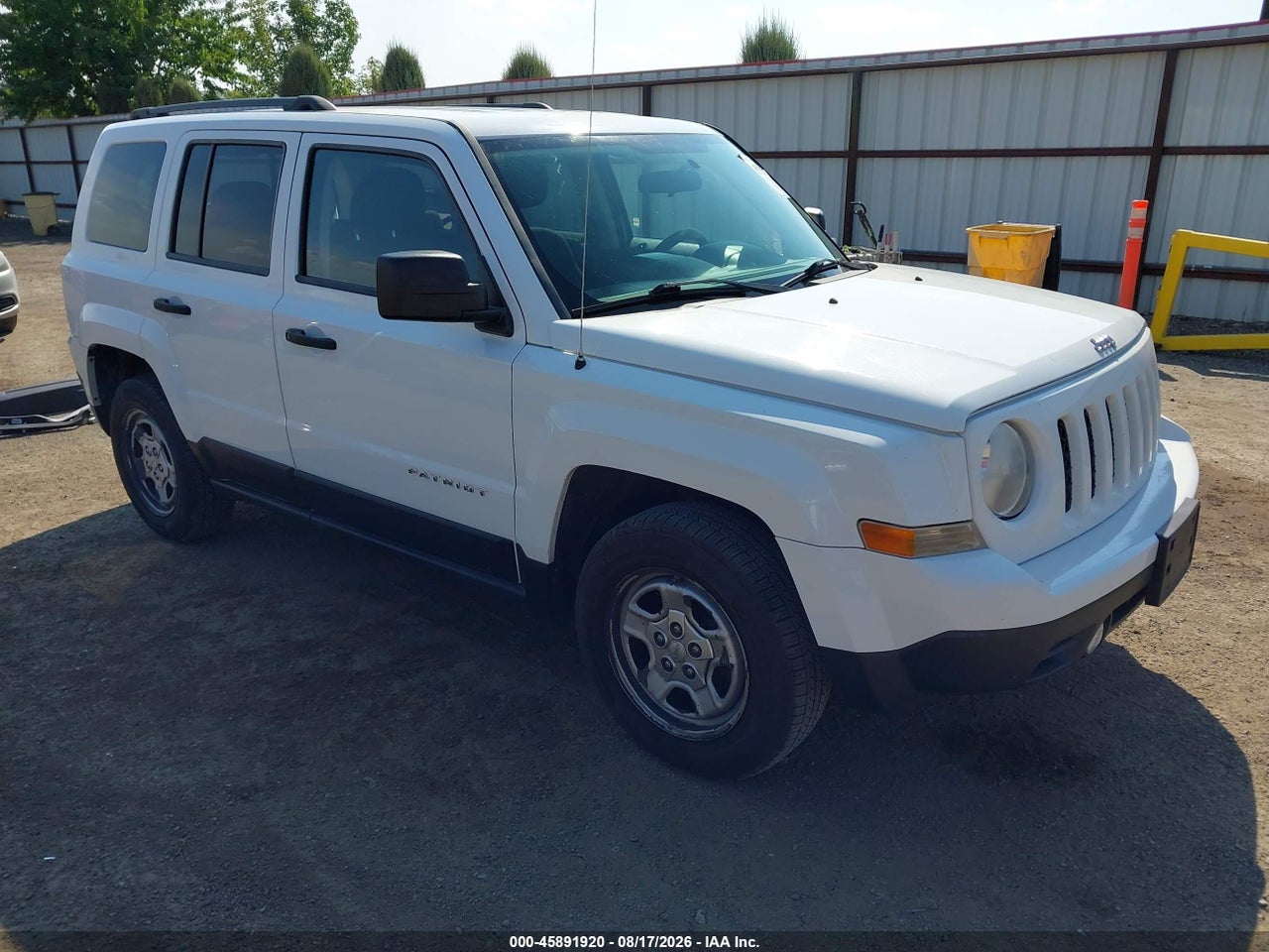 1C4NJPBA5CD****** · 2012 JEEP PATRIOT SPORT