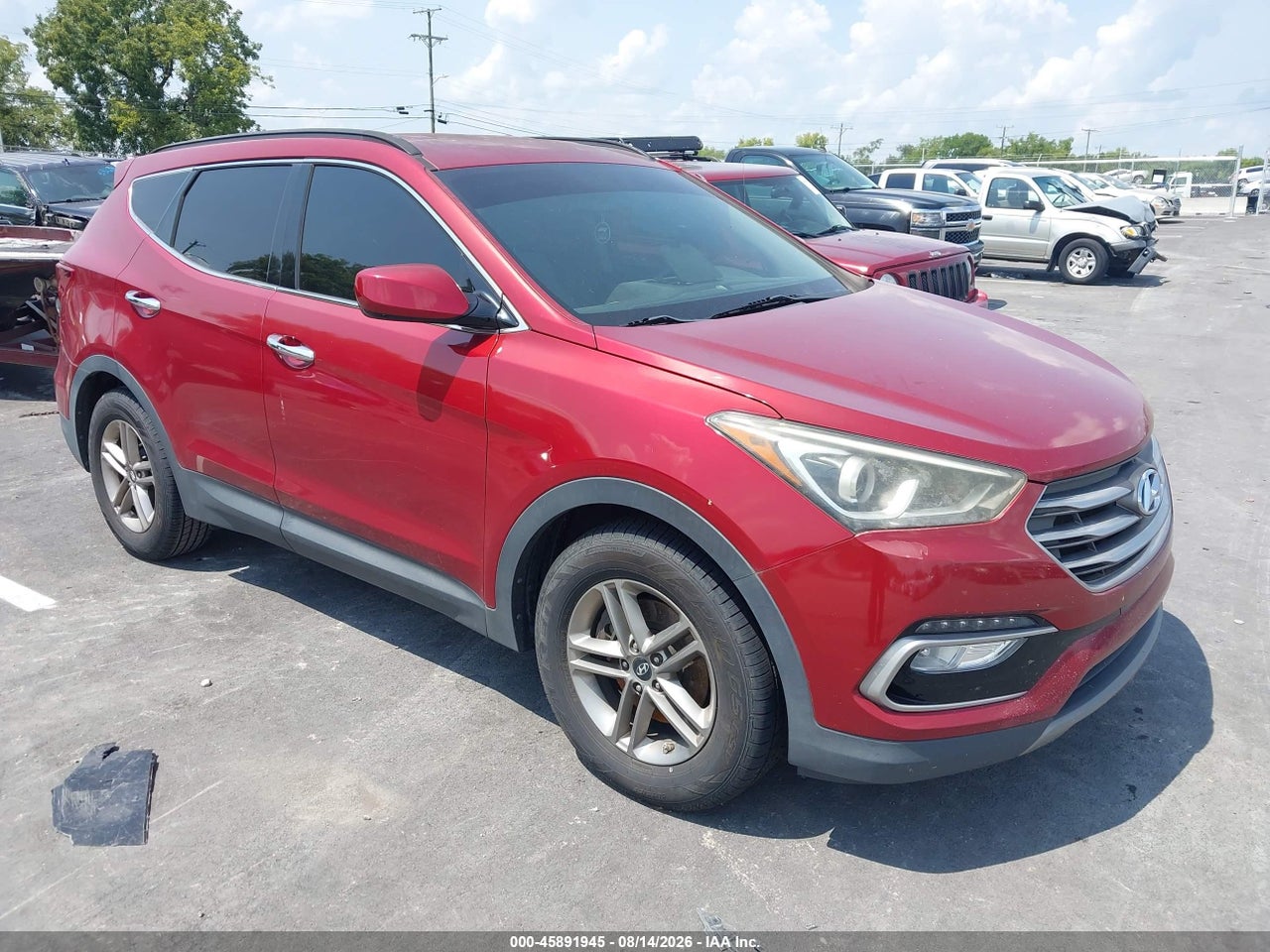 5XYZU3LBXHG****** · 2017 HYUNDAI SANTA FE SPORT 2.4L