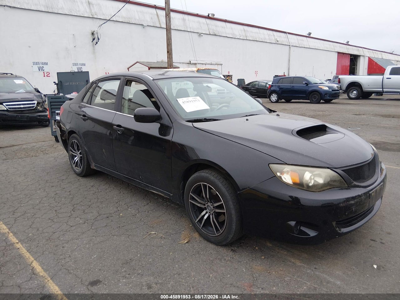 JF1GE61648H****** · 2008 SUBARU IMPREZA 2.5I