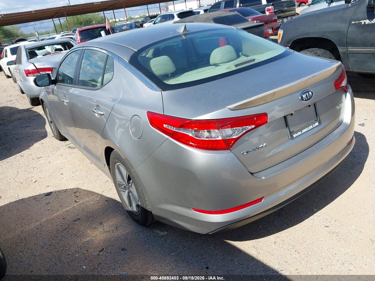 2012 KIA OPTIMA HYBRID · 3/11
