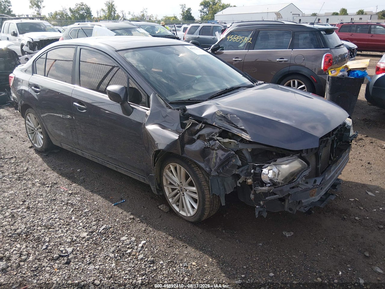 JF1GJAK63FH****** · 2015 SUBARU IMPREZA 2.0I PREMIUM