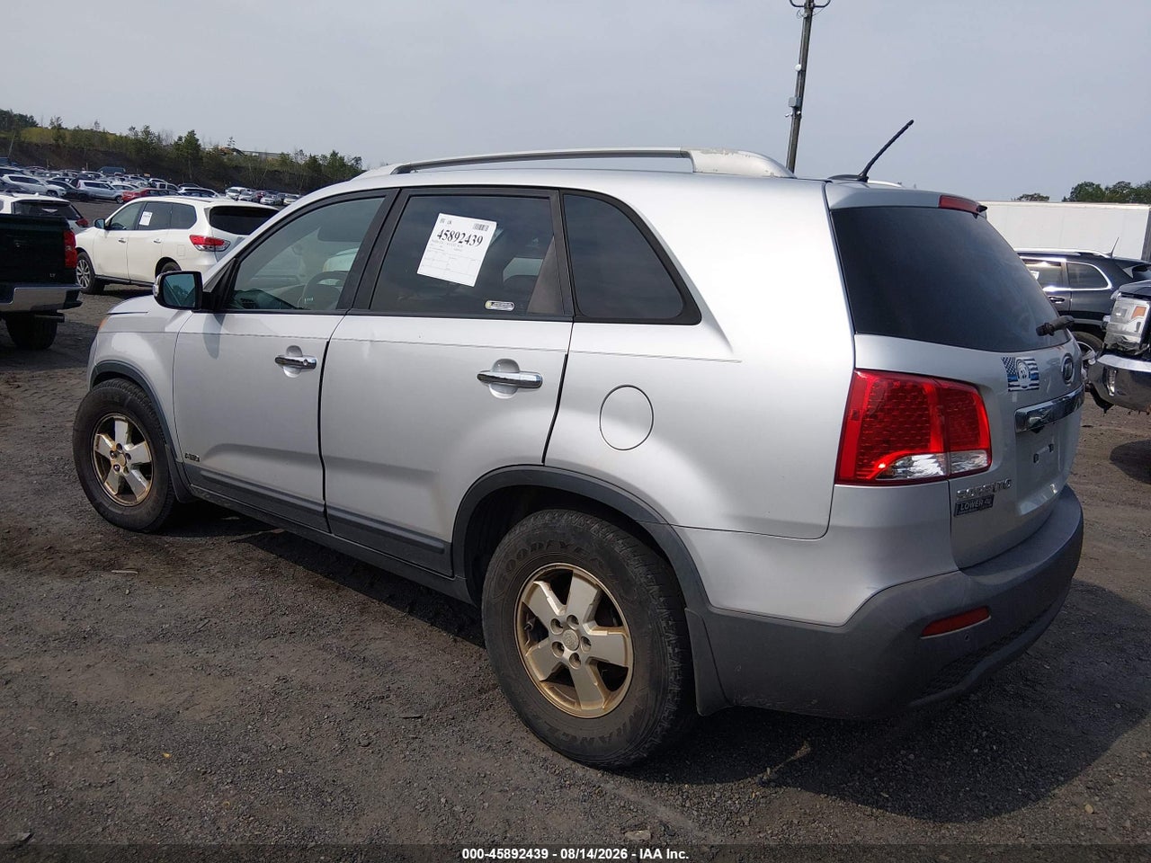 2011 KIA SORENTO LX V6 · 3/11