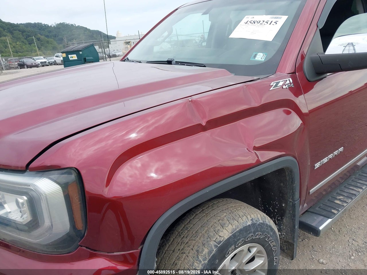 3GTU2NEC2GG****** · 2016 GMC SIERRA 1500 SLT · 6/11