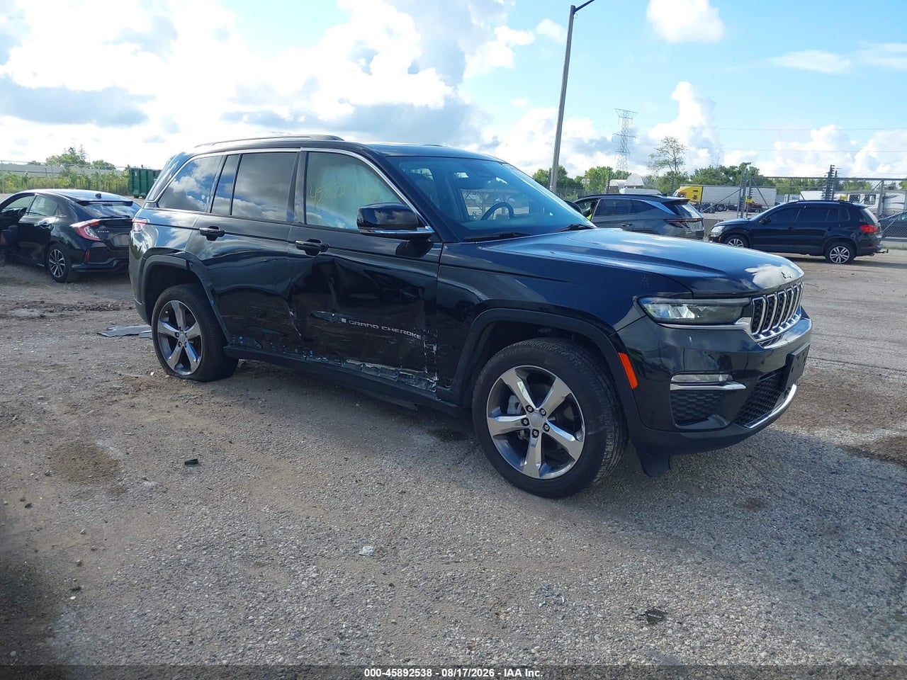 1C4RJHBG4N8****** · 2022 JEEP GRAND CHEROKEE LIMITED 4X4