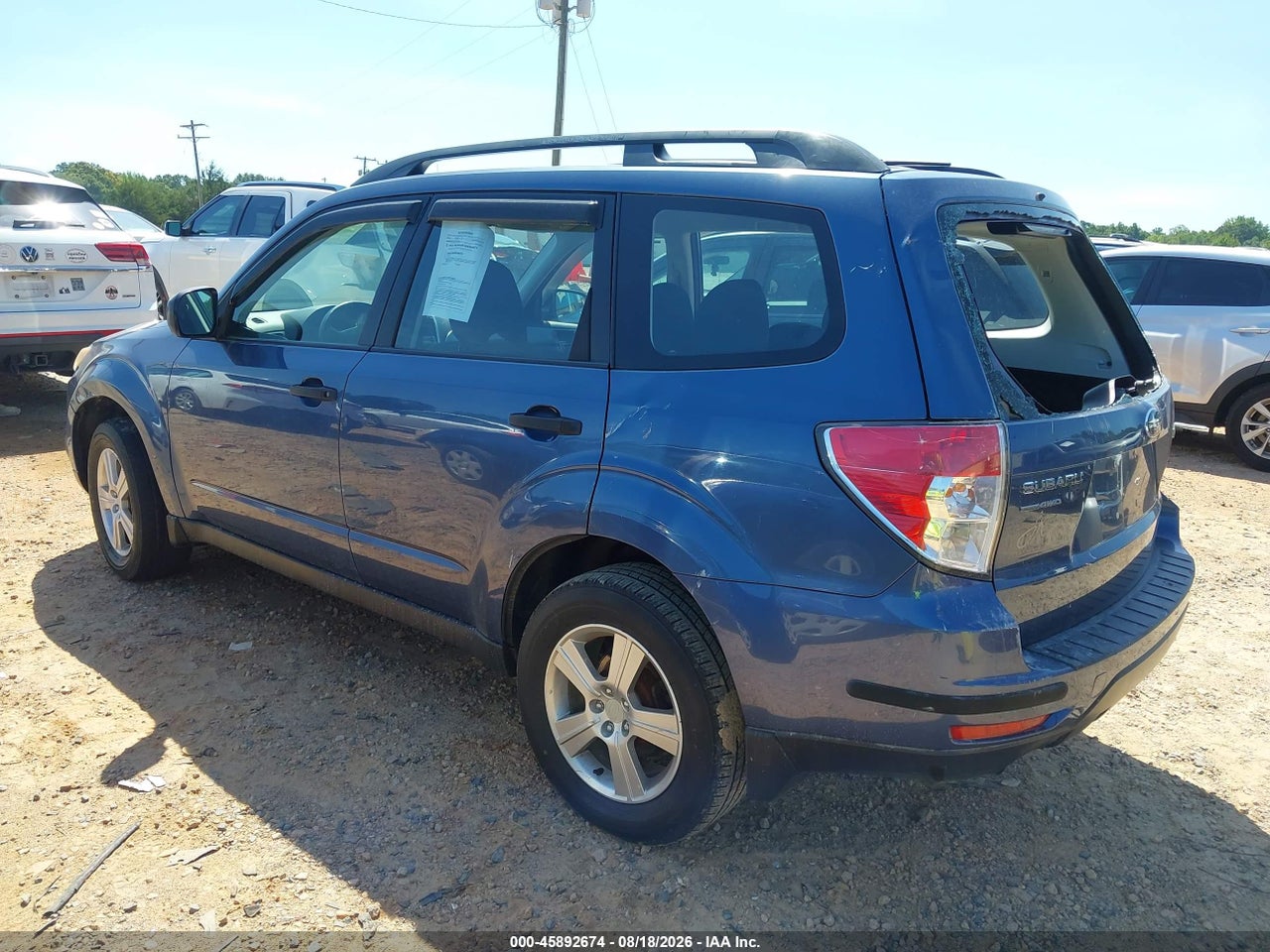 2011 SUBARU FORESTER 2.5X · 3/11