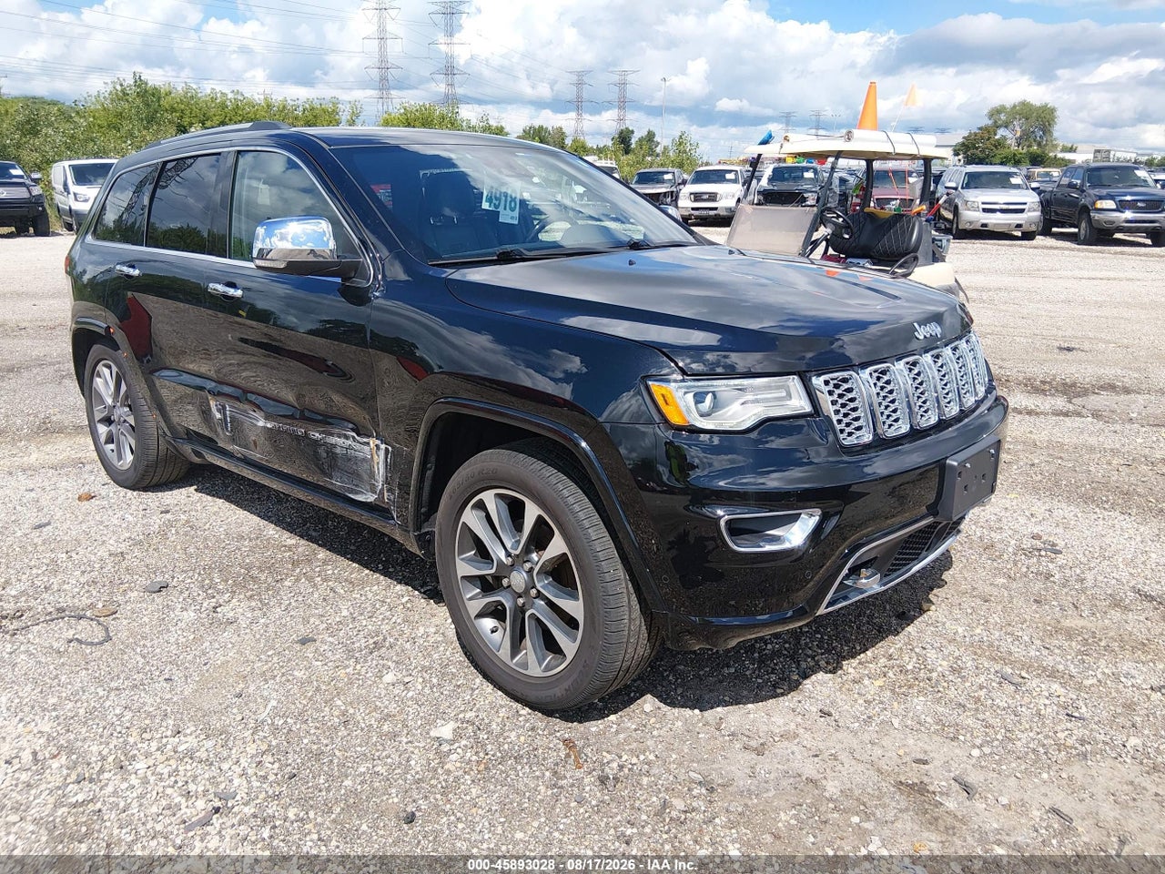 1C4RJFCG5HC****** · 2017 JEEP GRAND CHEROKEE OVERLAND