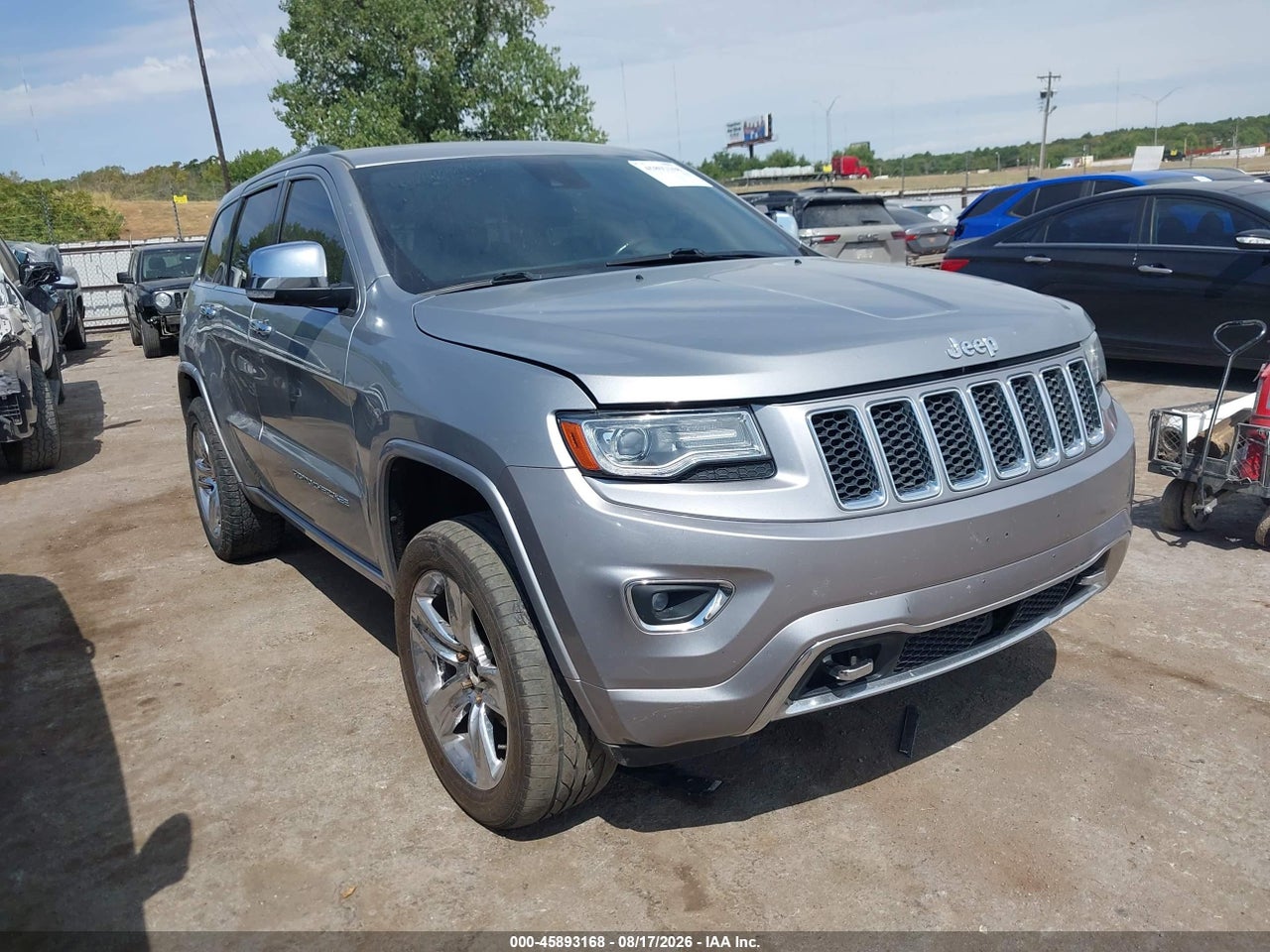 1C4RJECT0EC****** · 2014 JEEP GRAND CHEROKEE OVERLAND