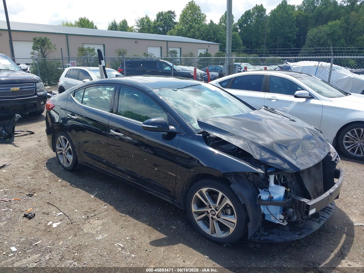 5NPD84LF1HH****** · 2017 HYUNDAI ELANTRA LIMITED