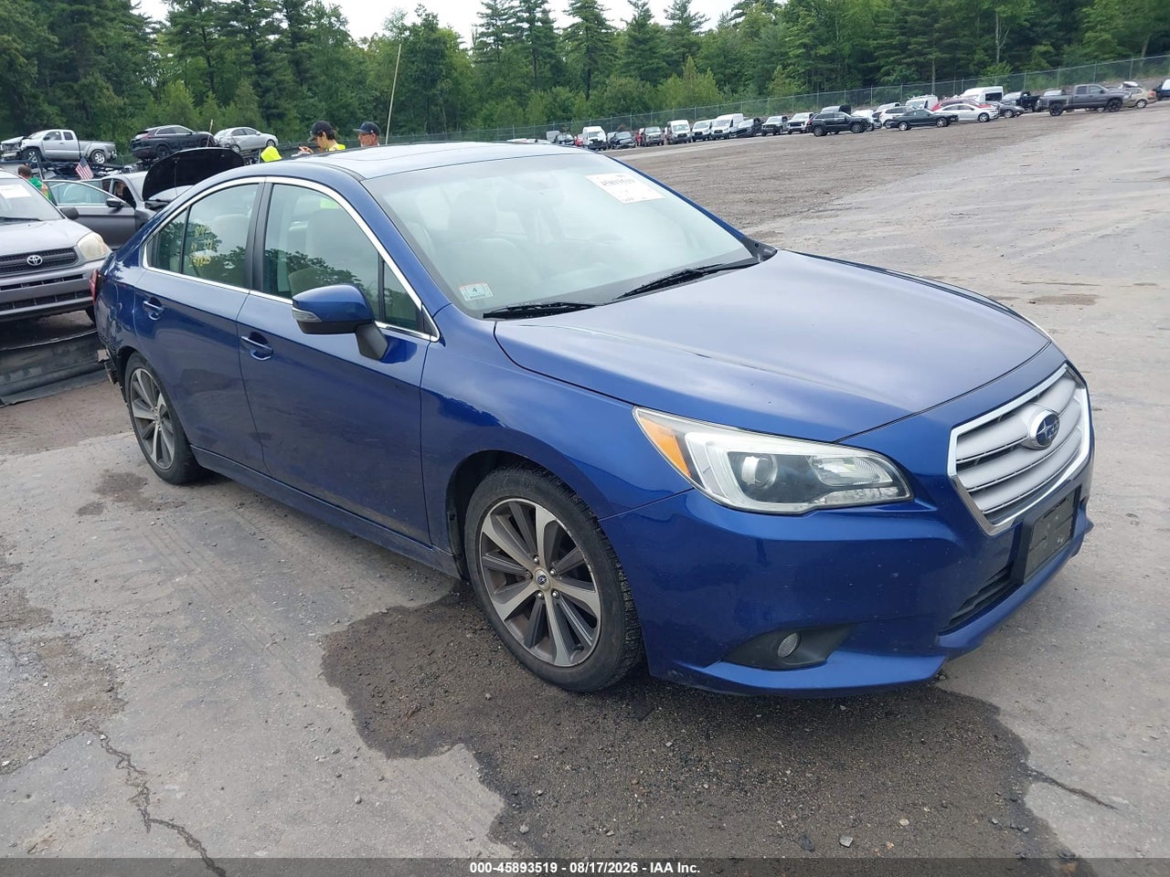 4S3BNAN61G3****** · 2016 SUBARU LEGACY 2.5I LIMITED