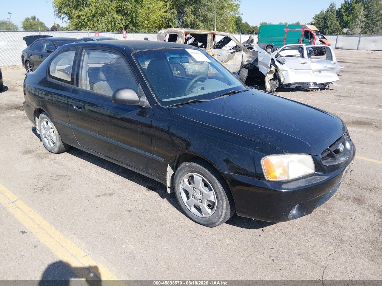 KMHCF35G92U****** · 2002 HYUNDAI ACCENT L