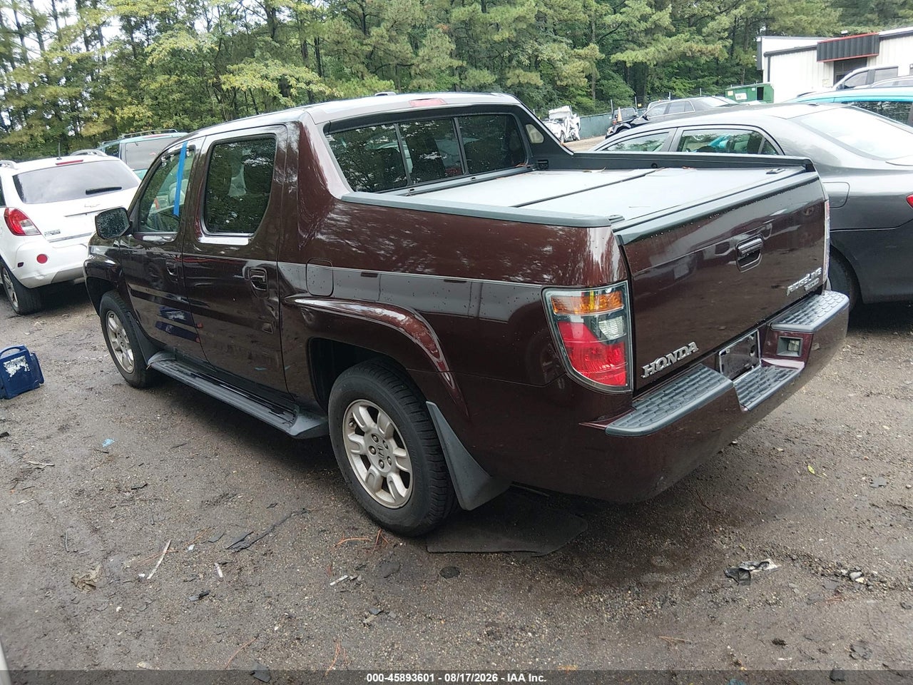 2HJYK16587H****** · 2007 HONDA RIDGELINE RTL · 3/11