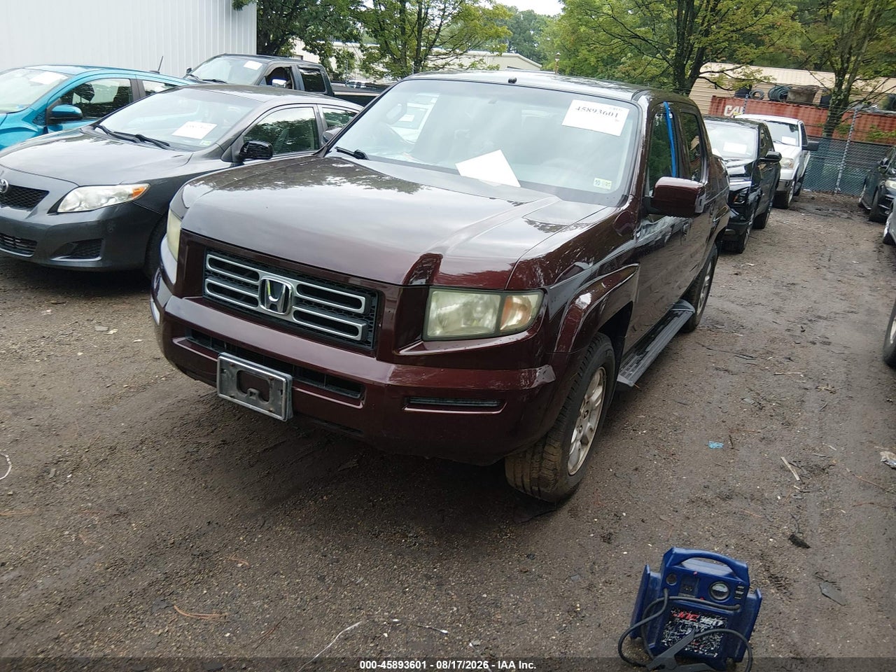 2HJYK16587H****** · 2007 HONDA RIDGELINE RTL · 2/11