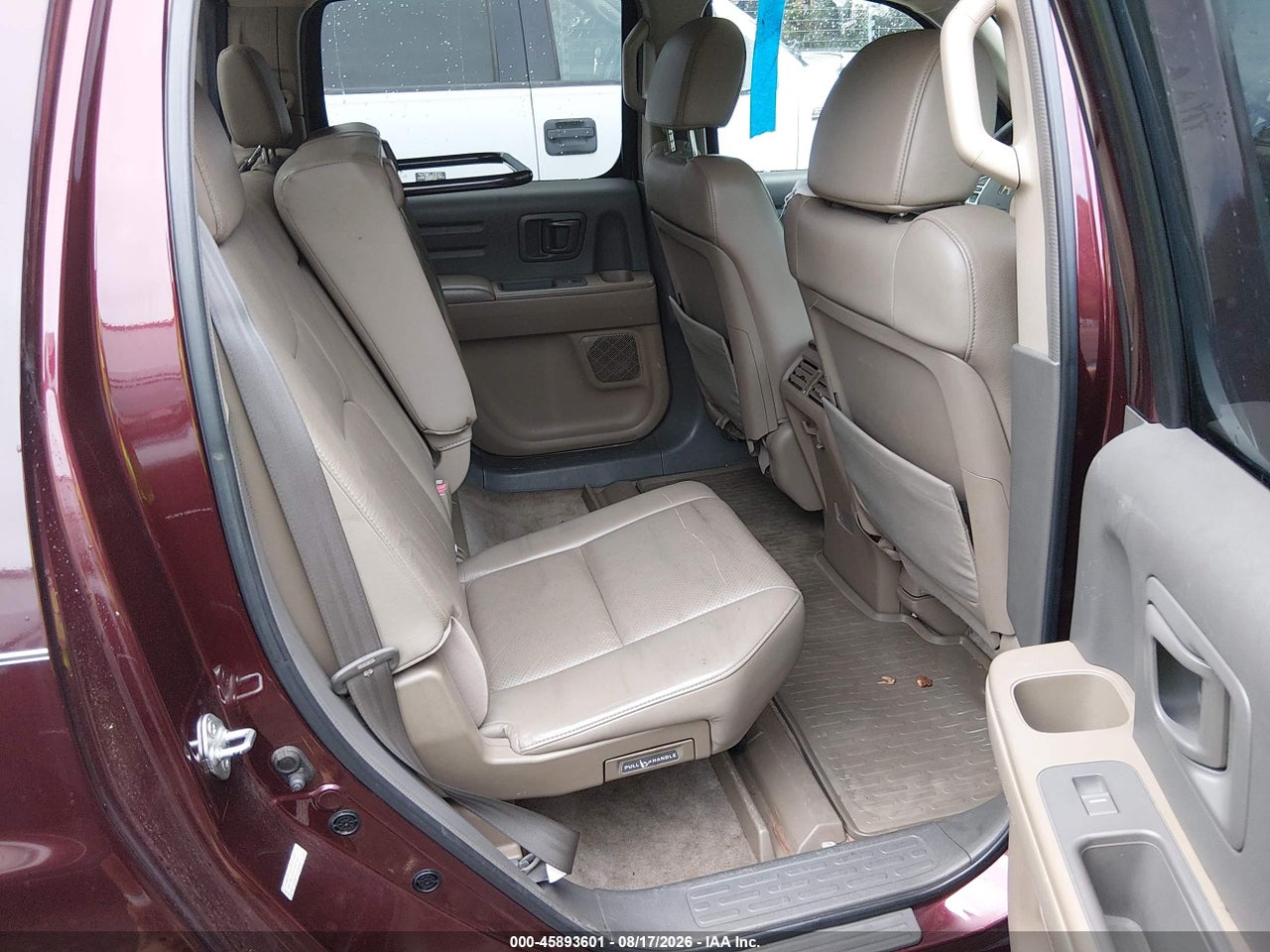 2HJYK16587H****** · 2007 HONDA RIDGELINE RTL · 8/11