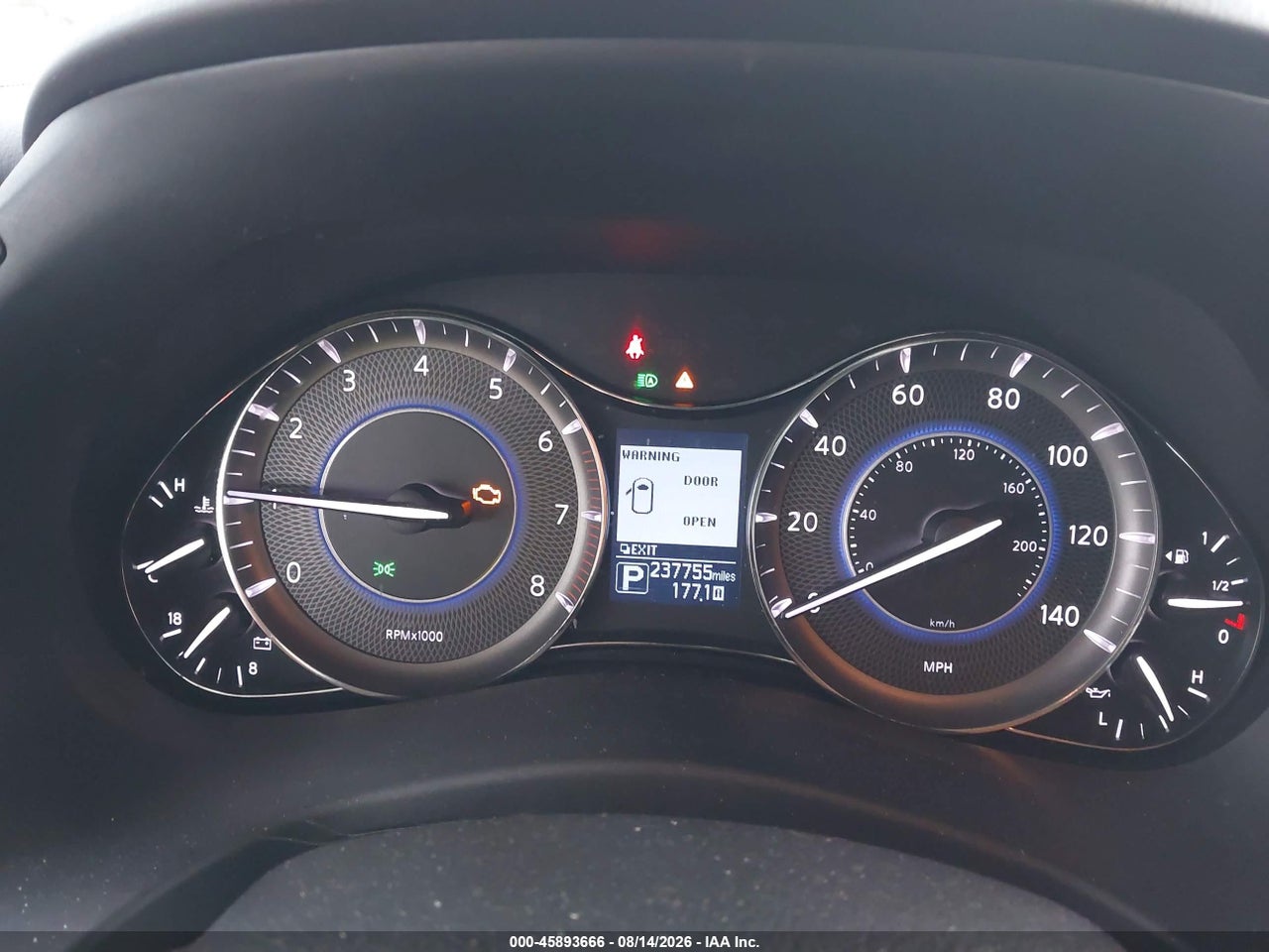 JN8AZ2NE4F9****** · 2015 INFINITI QX80   · 7/11