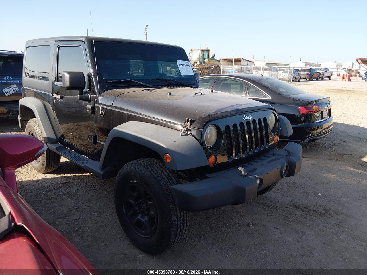 1C4AJWAG2DL****** · 2013 JEEP WRANGLER SPORT