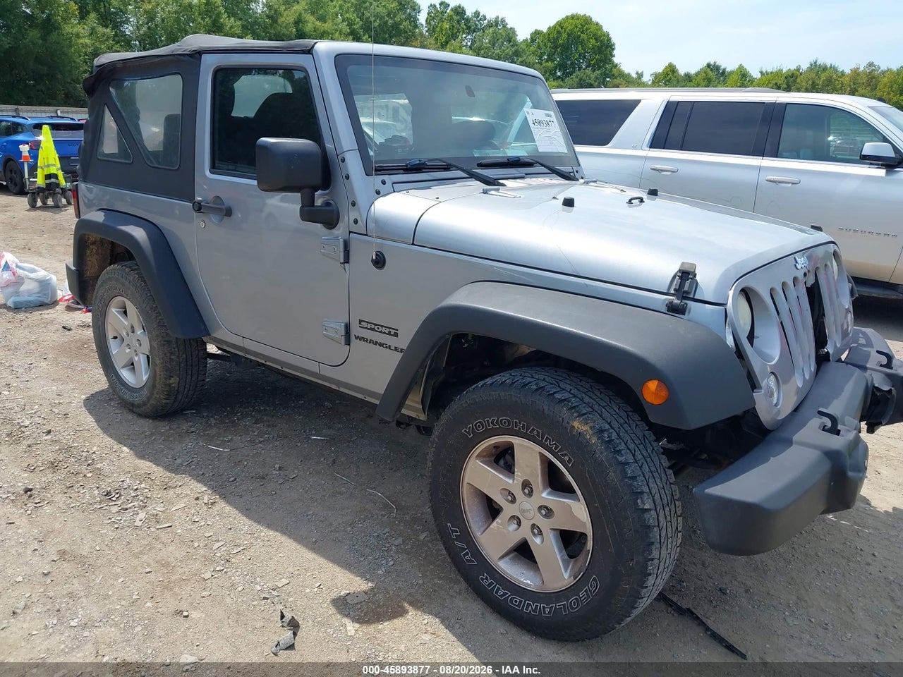 1C4AJWAGXFL****** · 2015 JEEP WRANGLER SPORT