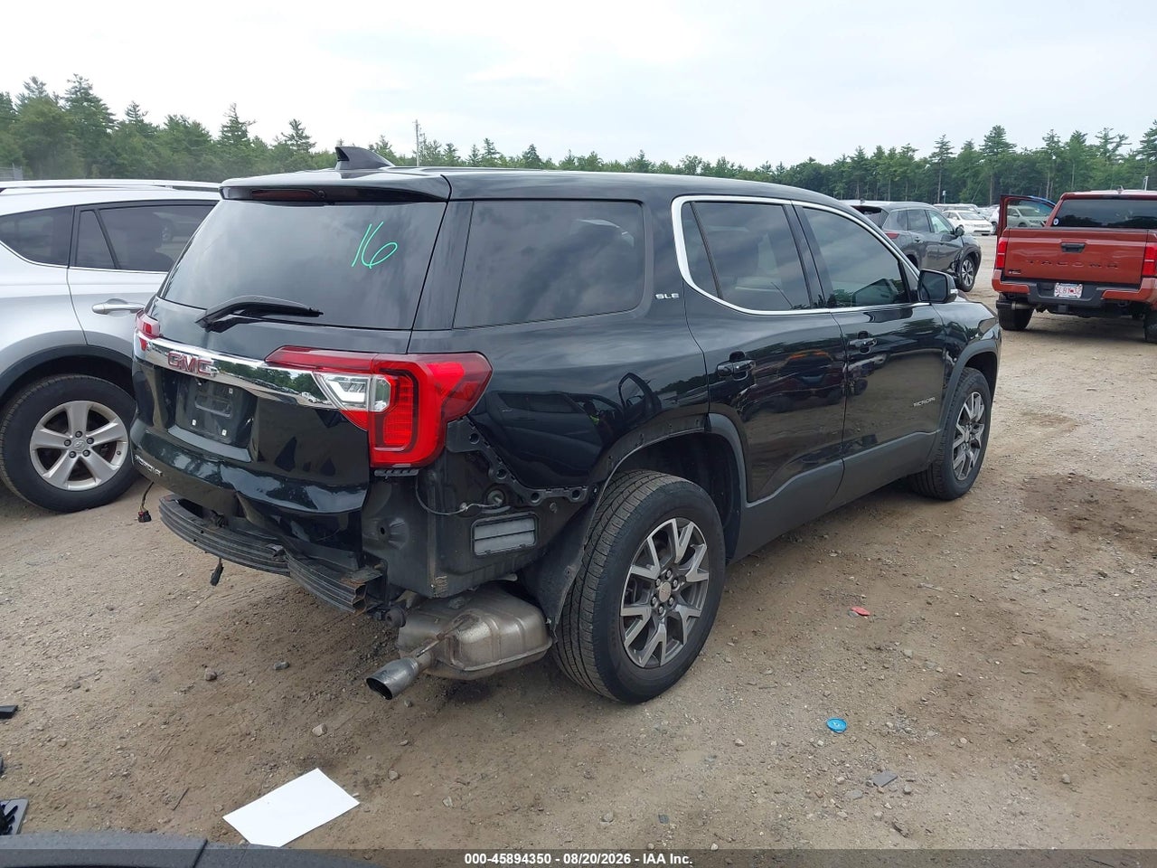 2020 GMC ACADIA FWD SLE · 4/11