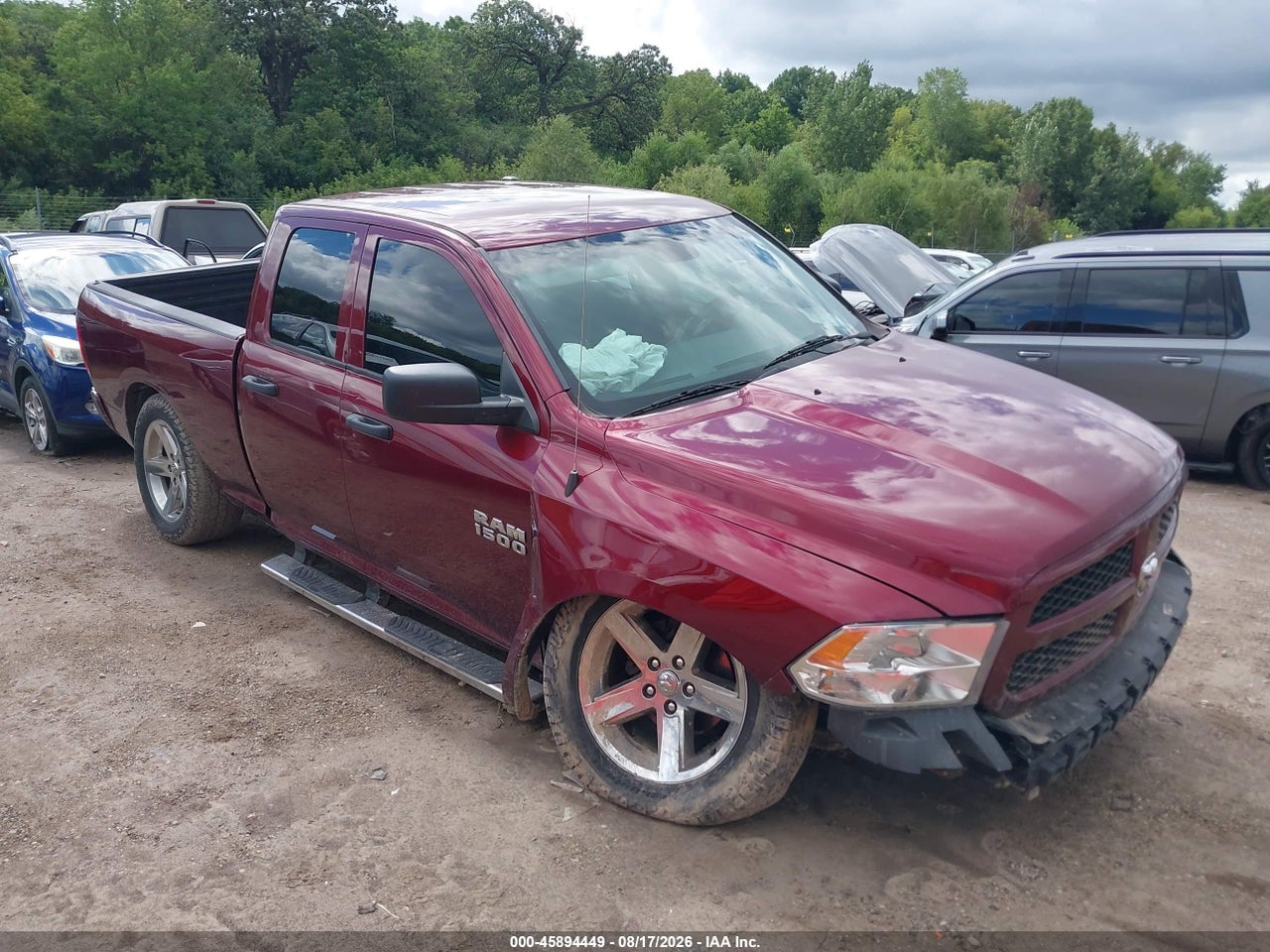 1C6RR7FG6HS****** · 2017 RAM 1500 EXPRESS  4X4 6'4 BOX