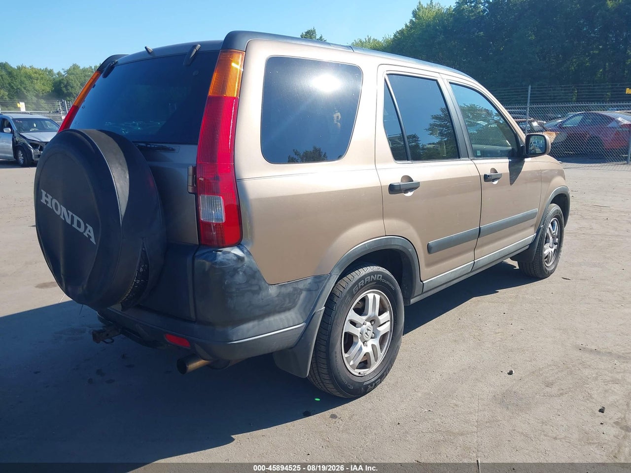 SHSRD78873U****** · 2003 HONDA CR-V EX · 4/11