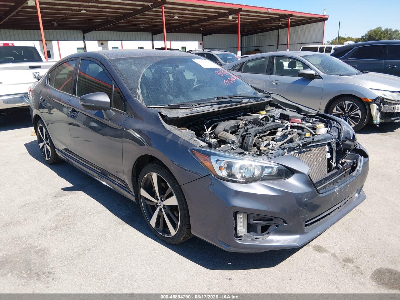 4S3GKAK67H3****** · 2017 SUBARU IMPREZA 2.0I SPORT