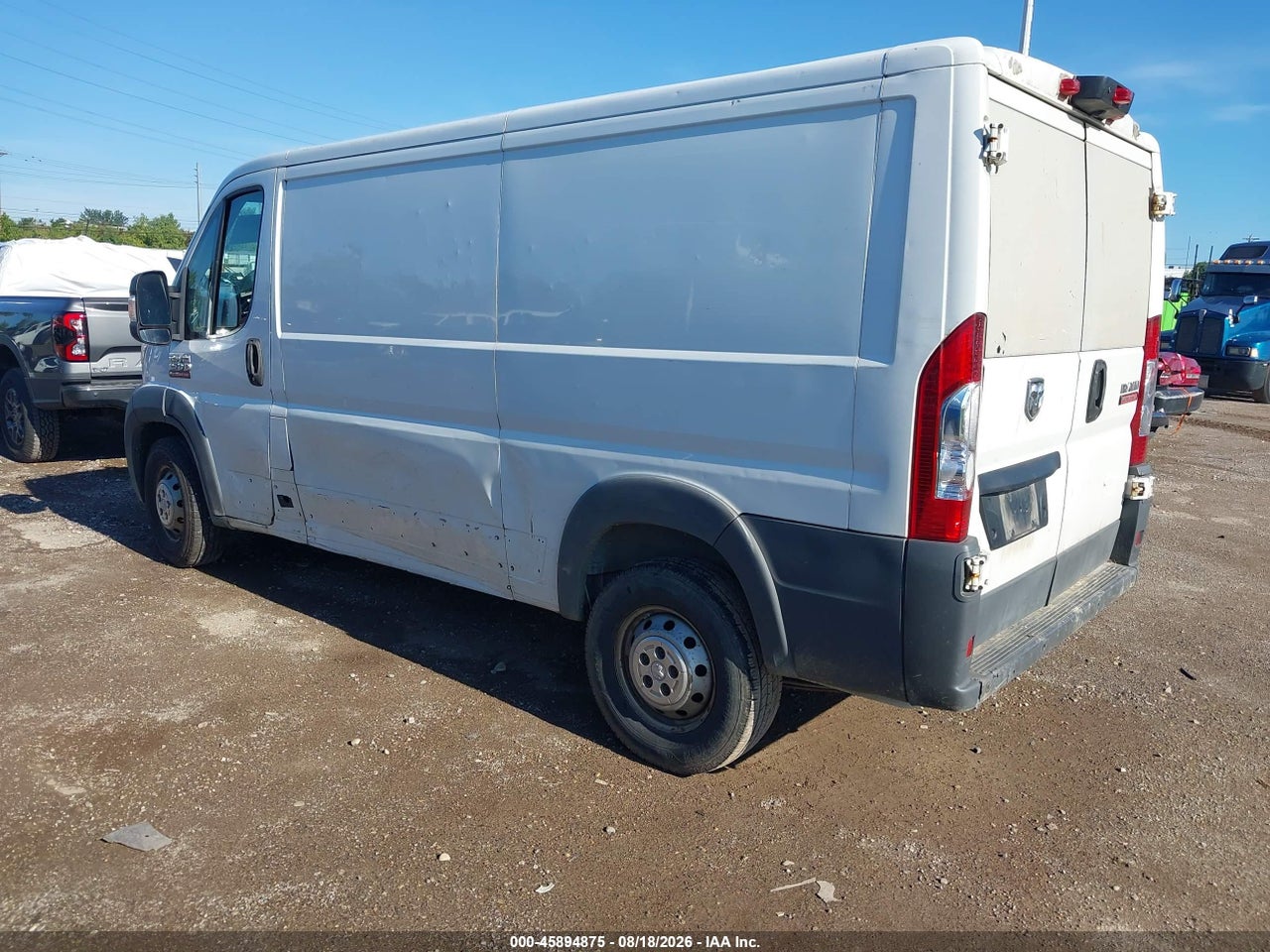 2014 RAM PROMASTER 1500 LOW ROOF · 3/11
