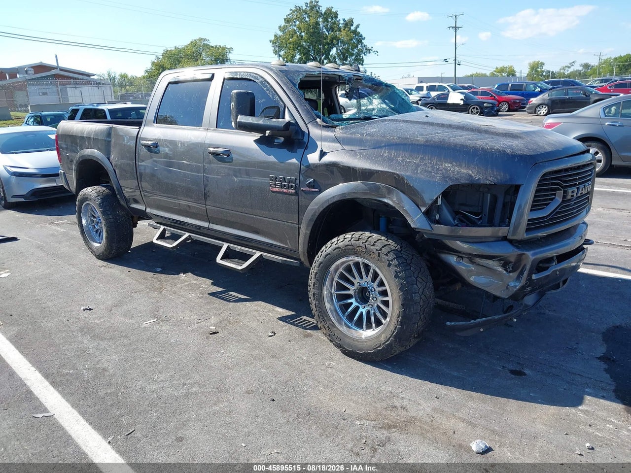 3C6UR5FL8JG****** · 2018 RAM 2500 LARAMIE  4X4 6'4 BOX