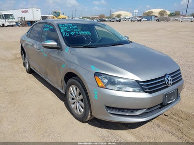 1VWAH7A37CC****** · 2012 VOLKSWAGEN PASSAT 2.5L S
