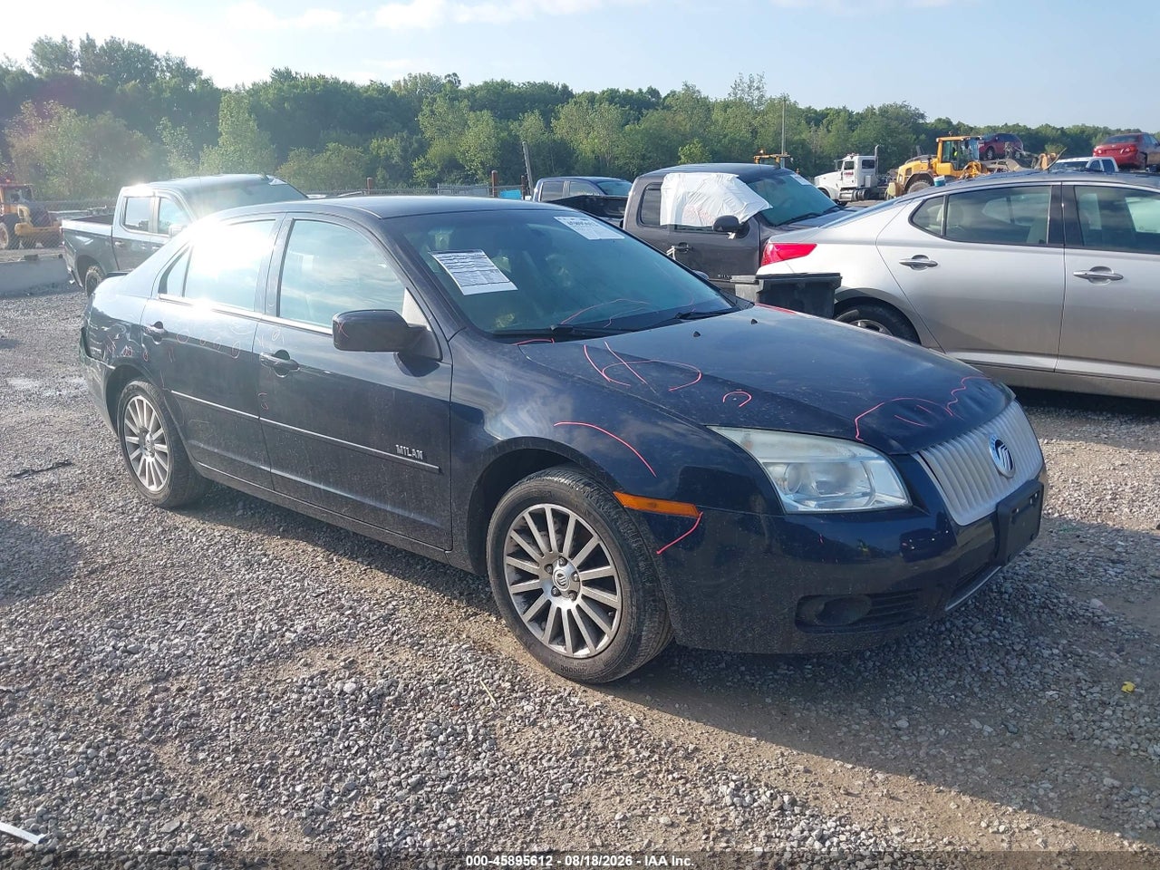 3MEHM08158R****** · 2008 MERCURY MILAN V6 PREMIER