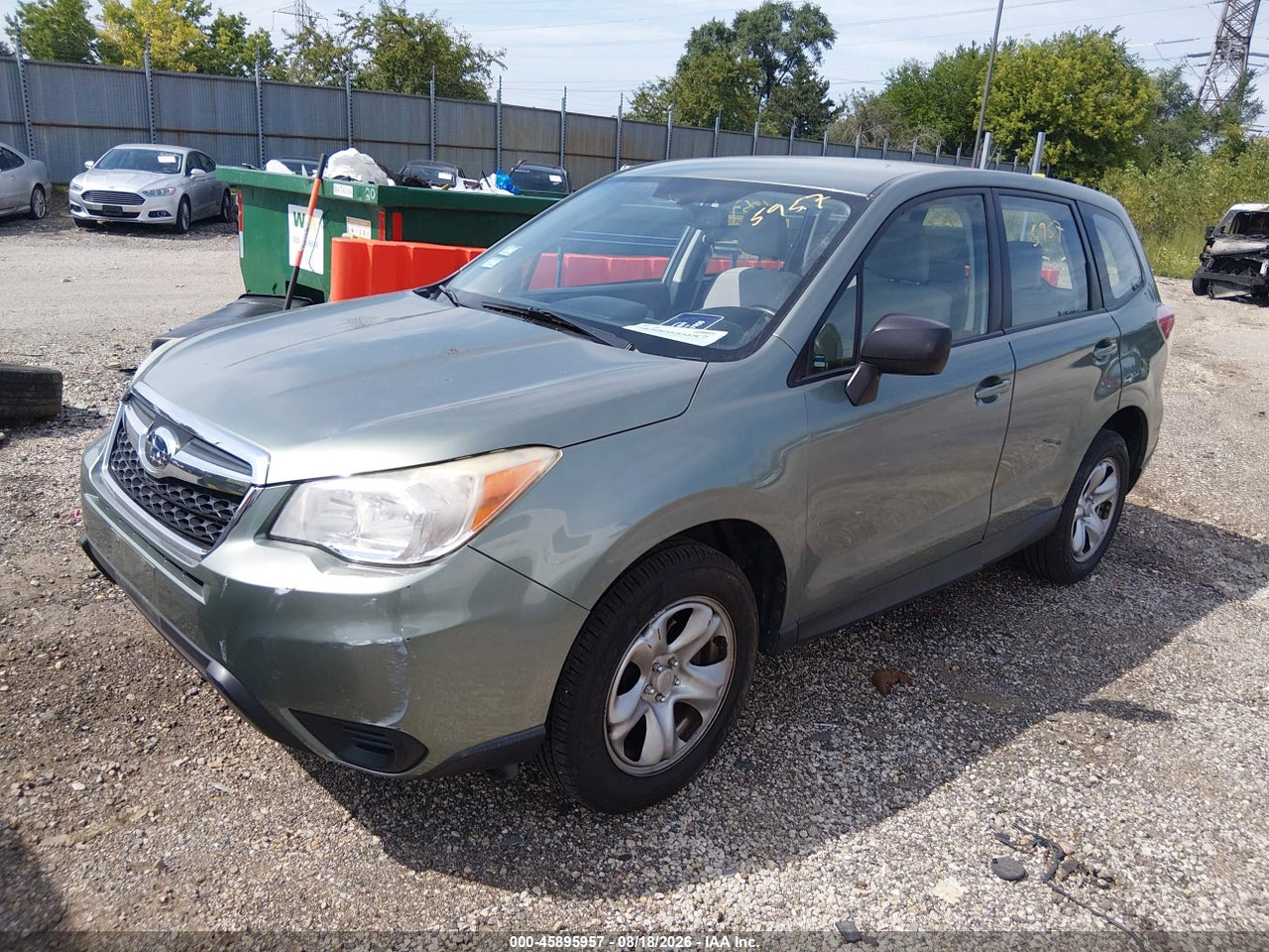 2014 SUBARU FORESTER 2.5I · 2/11