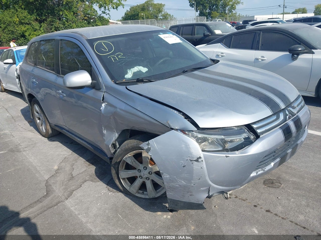 JA4AD2A36EZ****** · 2014 MITSUBISHI OUTLANDER ES