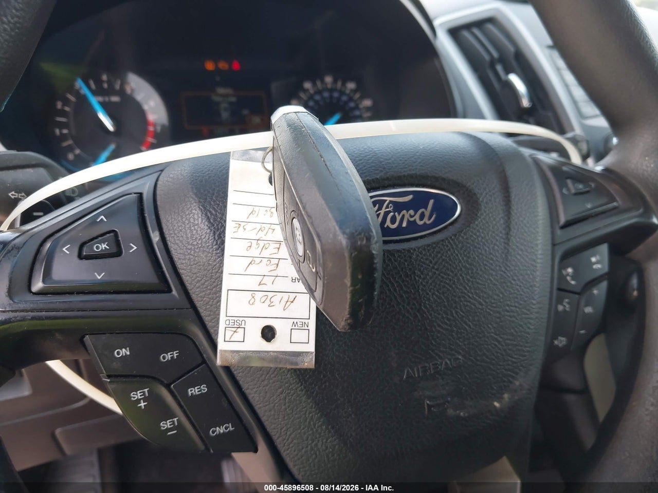 2FMPK3G90HB****** · 2017 FORD EDGE SE · 11/11