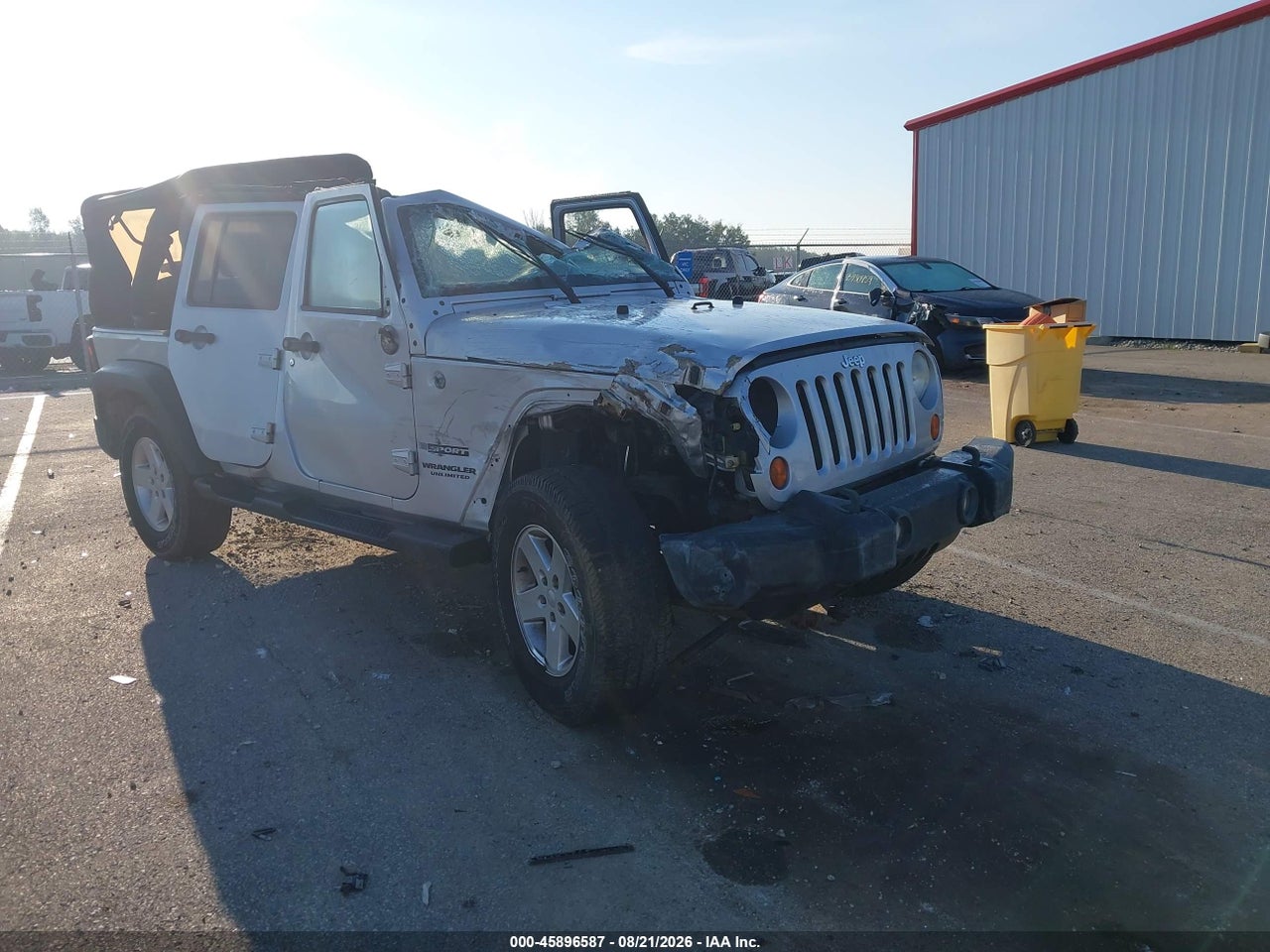 1J4BA3H18AL****** · 2010 JEEP WRANGLER UNLIMITED SPORT
