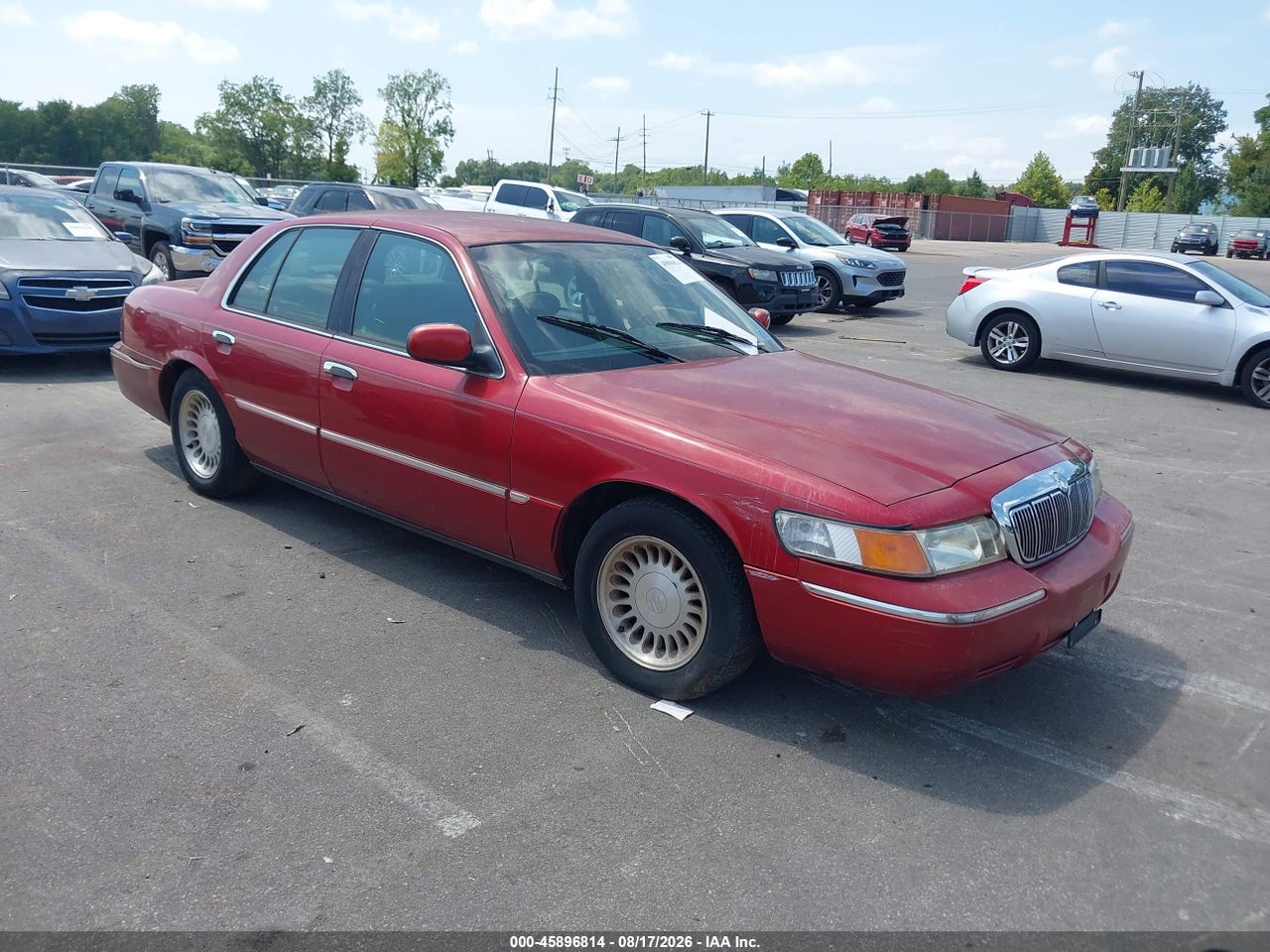 2MEFM75W31X****** · 2001 MERCURY GRAND MARQUIS LS