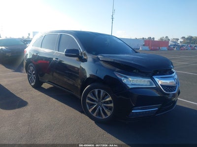 5FRYD4H43GB****** · 2016 ACURA MDX TECHNOLOGY   ACURAWATCH PLUS PACKAGES/TECHNOLOGY PACKAGE