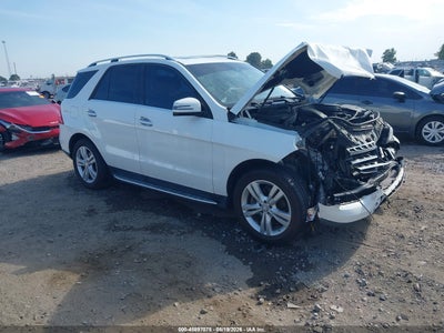 4JGDA5HB1FA****** · 2015 MERCEDES-BENZ ML 350 4MATIC