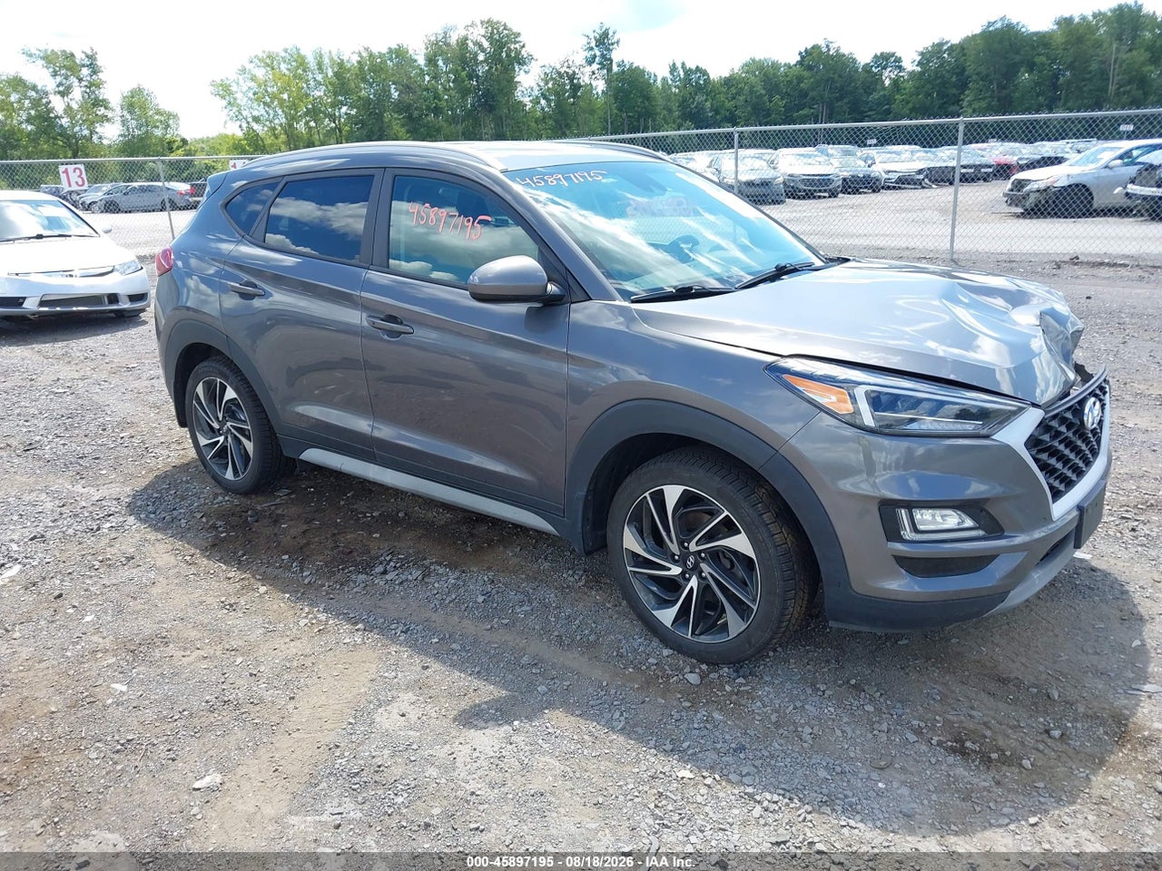 KM8J3CAL4MU****** · 2021 HYUNDAI TUCSON SPORT