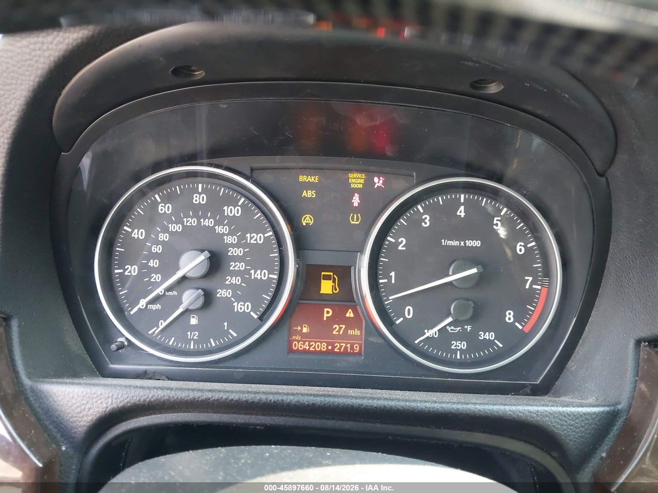 WBAKG7C58BE****** · 2011 BMW 335I · 7/11