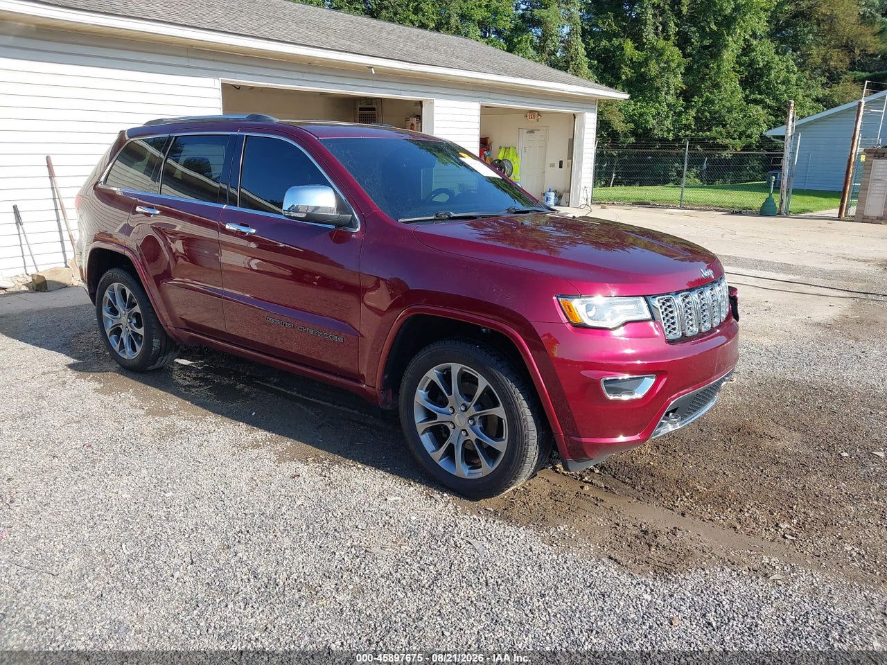 1C4RJFCG4JC****** · 2018 JEEP GRAND CHEROKEE OVERLAND 4X4