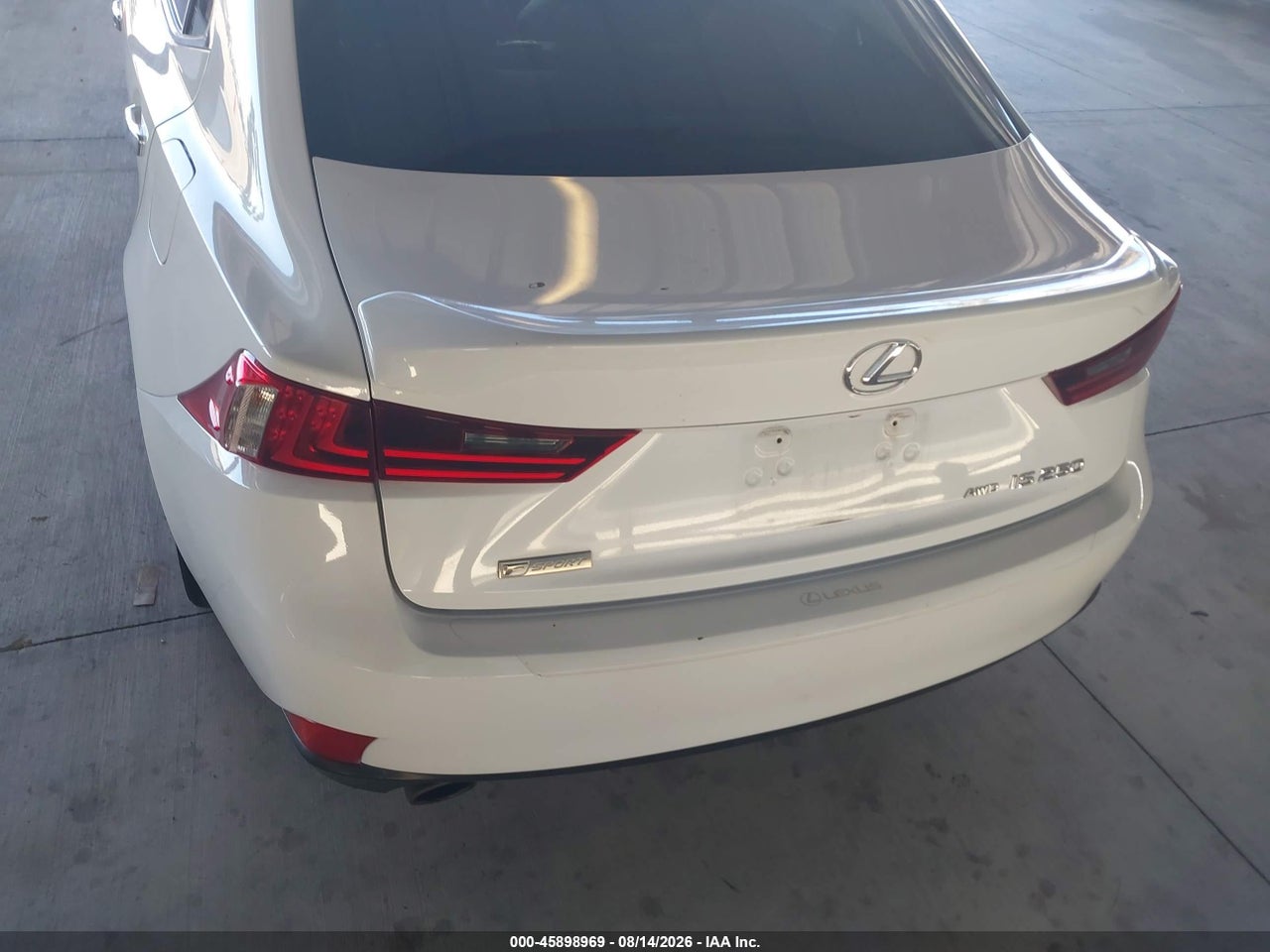 JTHCF1D29F5****** · 2015 LEXUS IS 250 · 6/11