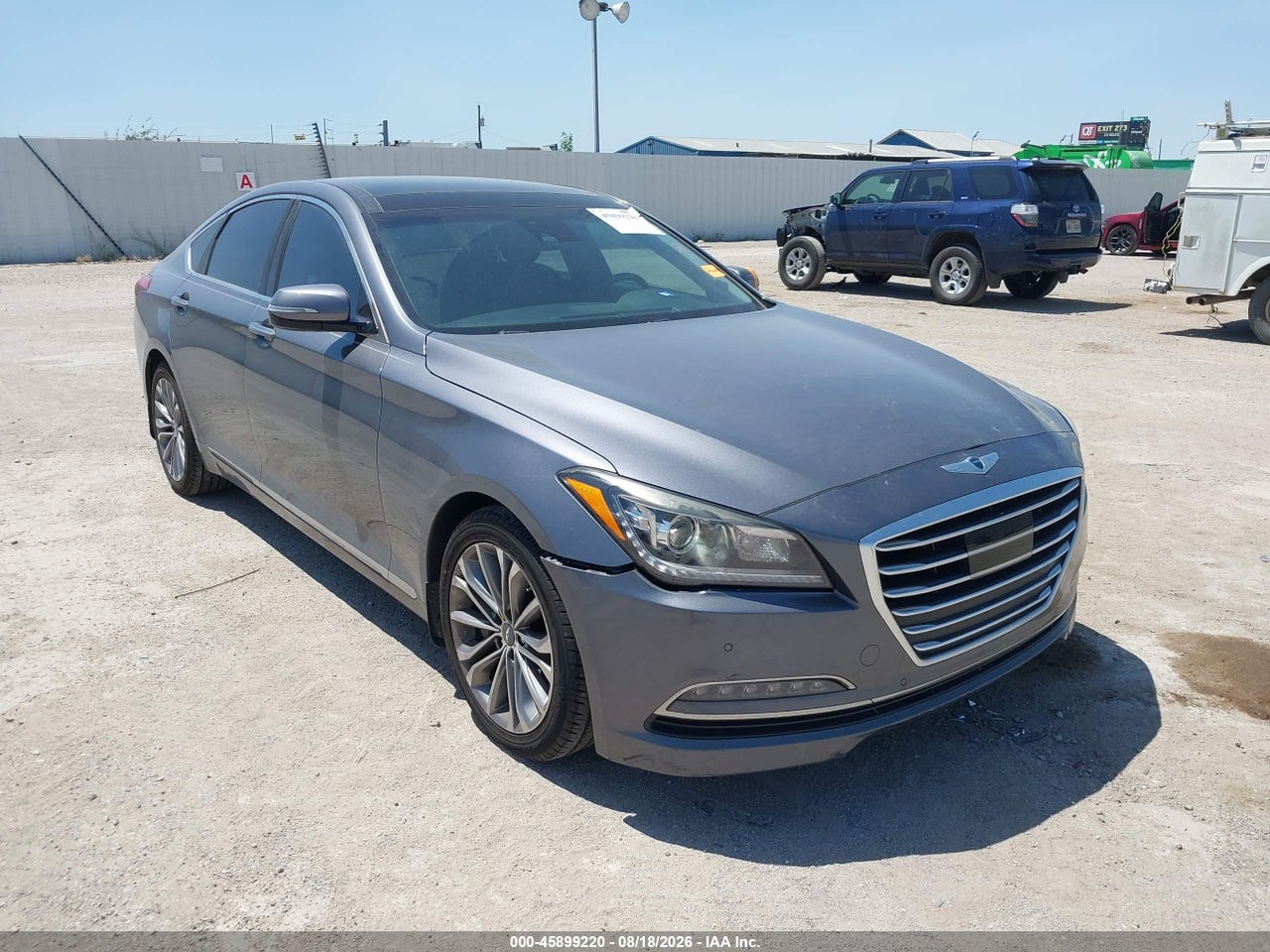 KMHGN4JEXGU****** · 2016 HYUNDAI GENESIS 3.8